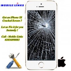 iPhone 5S Broken LCD/Display Replacement Repair Instantly in 30 Minutes